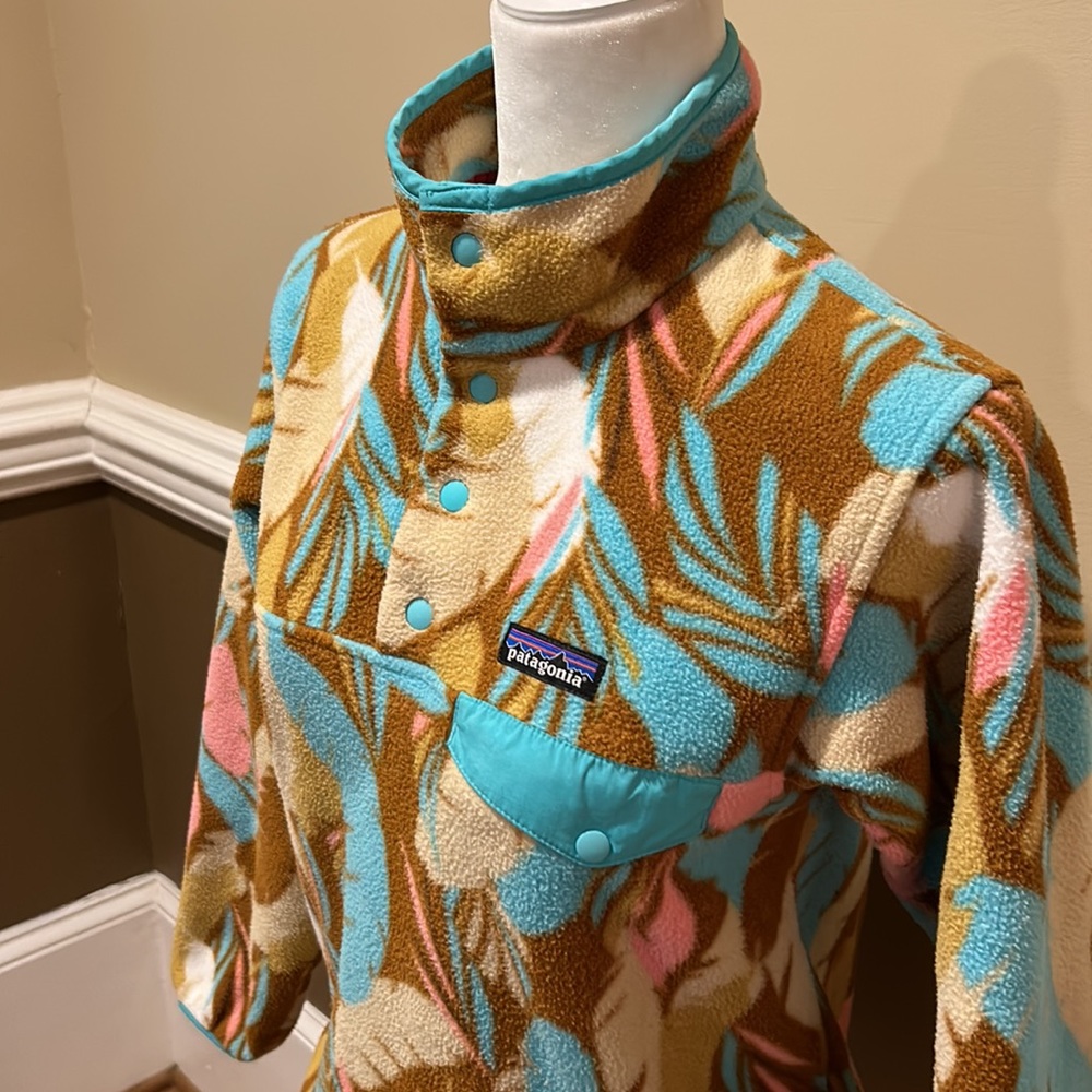 Patagonia Synchilla Snap T Lightweight Fleece Pullover Jacket. XS. Feath… - Picture 9 of 17